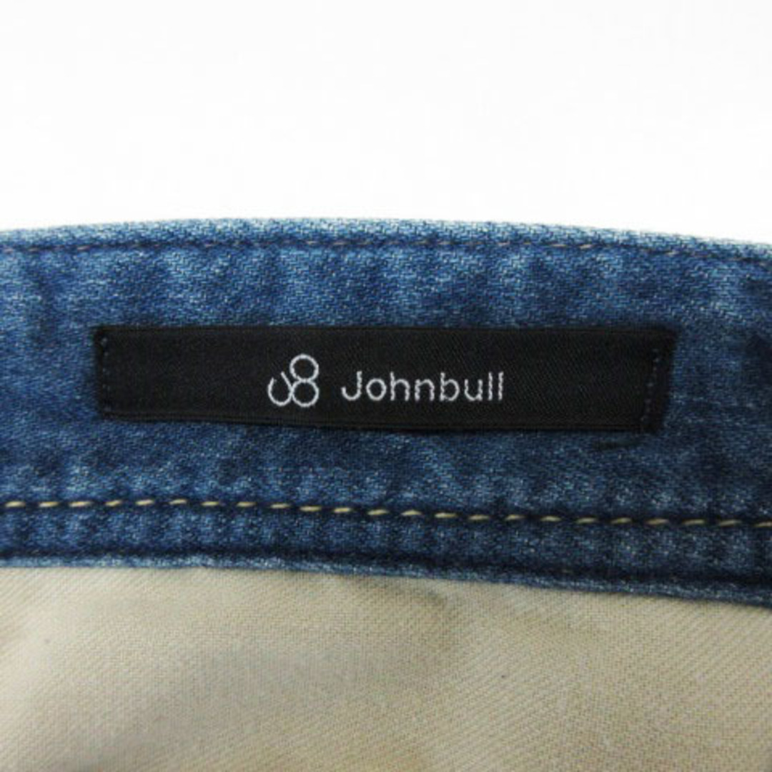 JOHNBULL(ジョンブル)のジョンブル JOHNBULL 7分丈イージージーンズ デニム パンツ インディゴ レディースのパンツ(デニム/ジーンズ)の商品写真