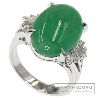 SELECT JEWELRY ヒスイ 翡翠 ダイヤモンド  リング・指輪 PT900 レディース(リング(指輪))