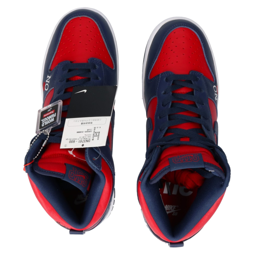 NIKE - NIKE ナイキ ×SUPREME DUNK HIGH BY ANY MEANS DN3741-600