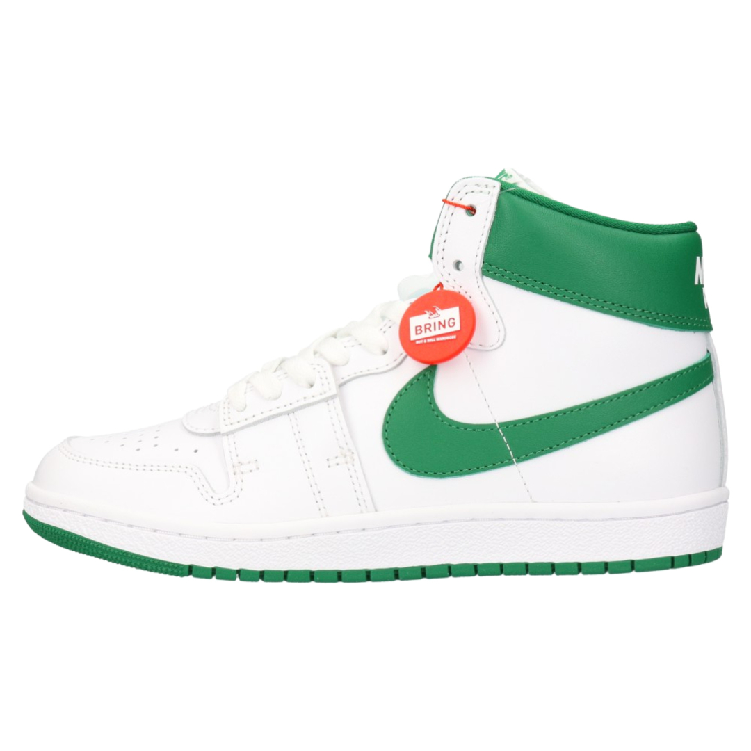 NIKE SB ナイキエスビー AIR SHIP PE SP University Green エアシップ ユニバーシティグリーン ハイカットスニーカー シューズ ホワイト/グリーン US7/25cm DR5415-103