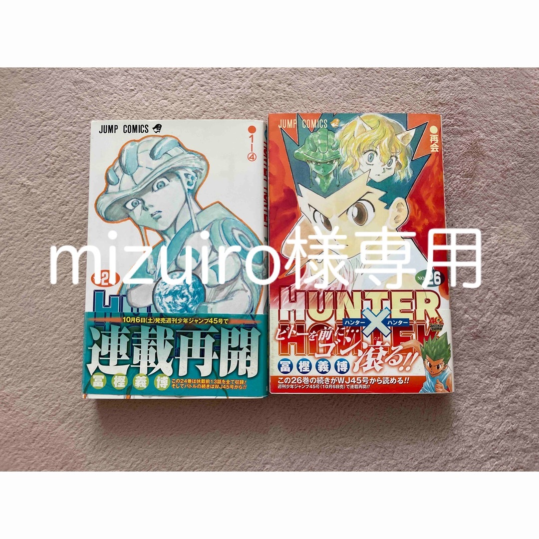 mizuiro様専用HUNTER×HUNTER 24&26の通販 by