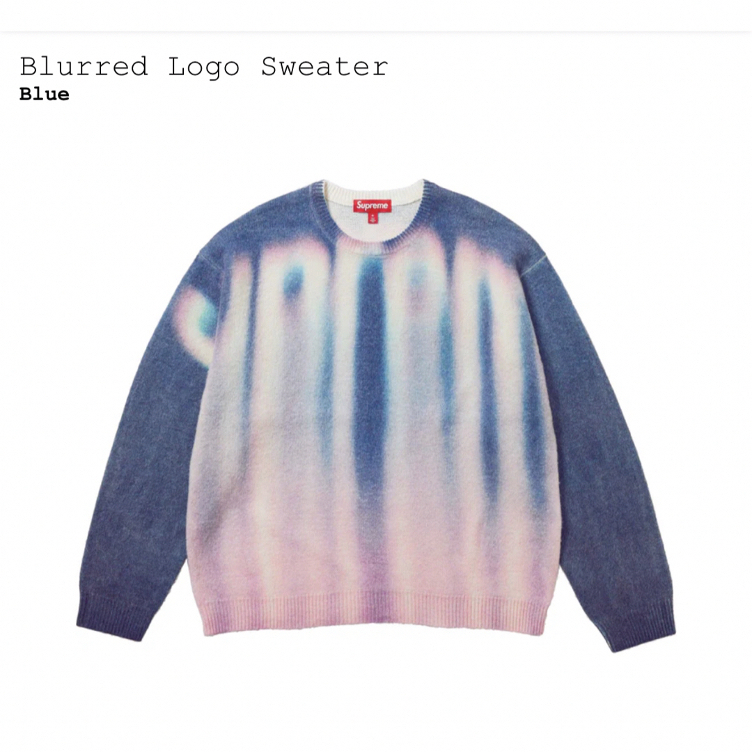 Supreme - Supreme Blurred Logo Sweaterの通販 by アド's shop ...