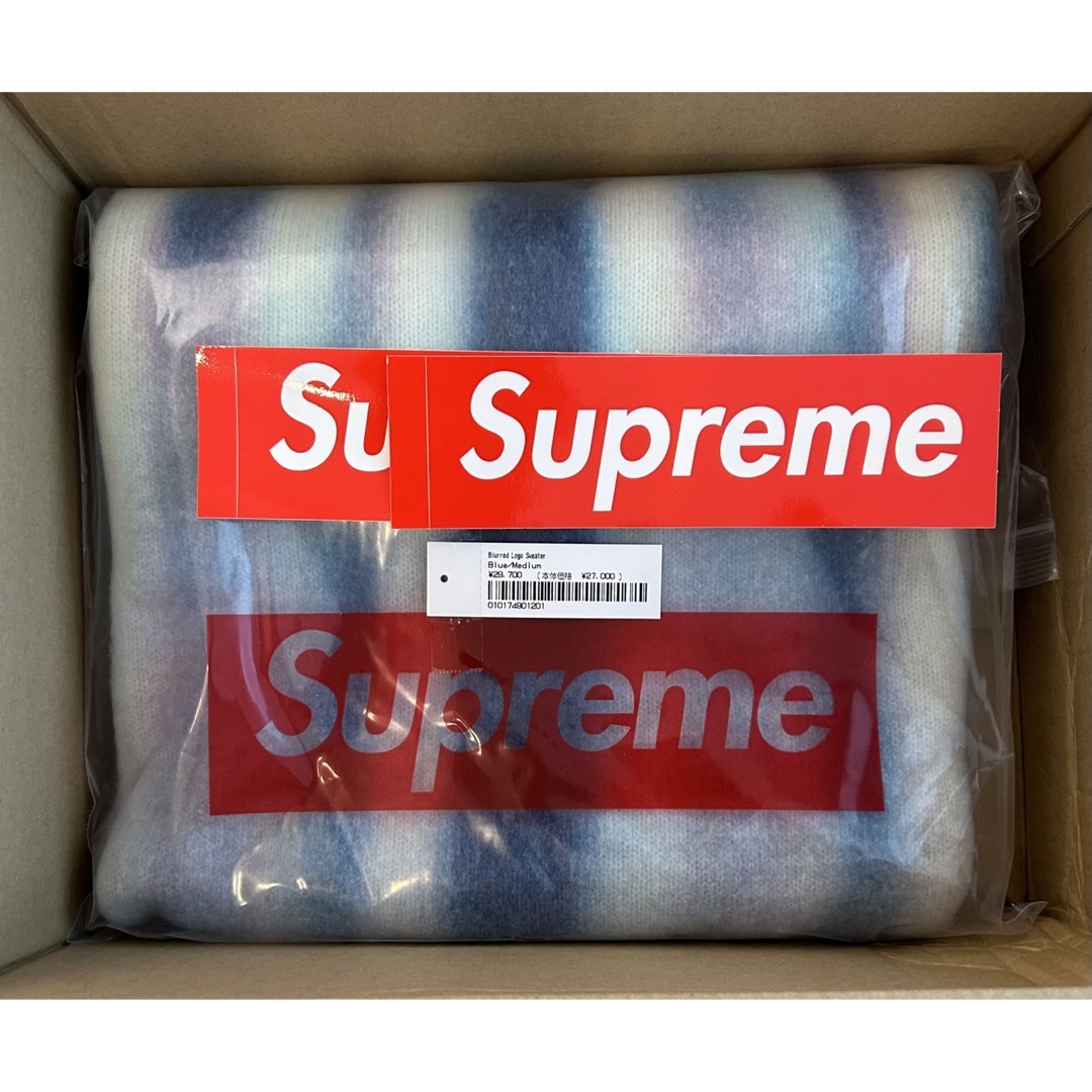 Supreme - Supreme Blurred Logo Sweaterの通販 by アド's shop