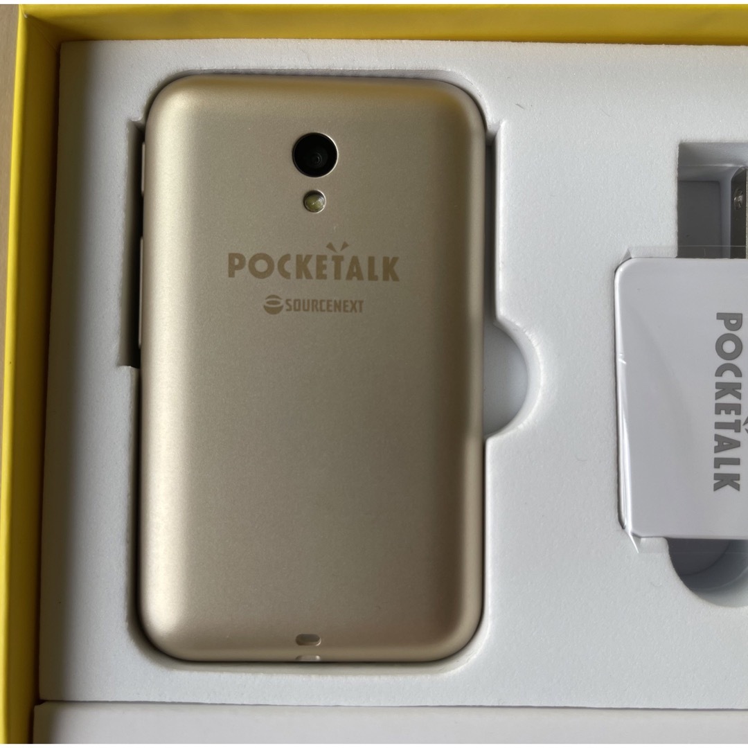 POCKETALK S ゴールド グローバル通信モデル PTSGG | hartwellspremium.com