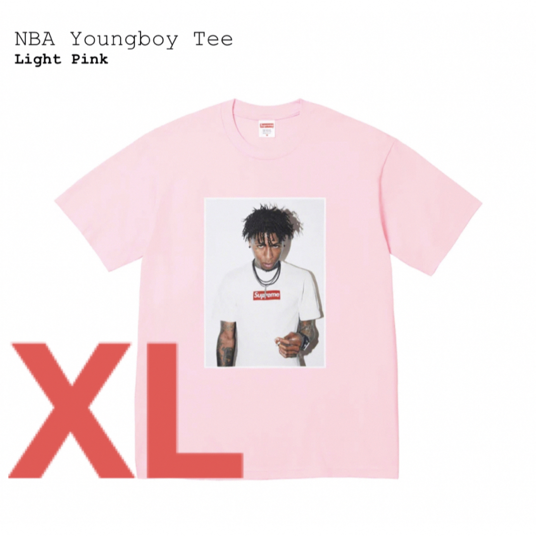 新品未使用 Supreme NBA Youngboy Tee Grey XL