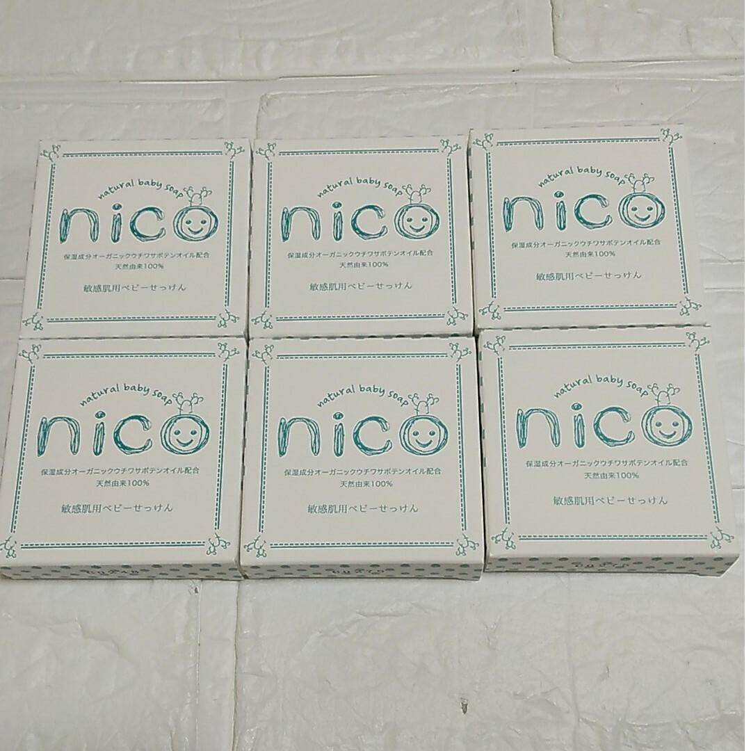 nico石鹸　6個セット