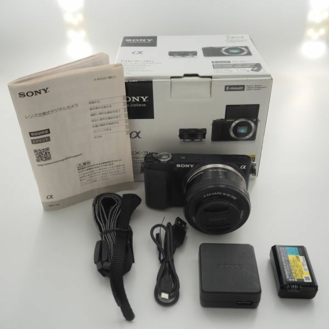 □ほぼ新品□ SONY NEX-3N パワーズームレンズキット NEX-3NL-