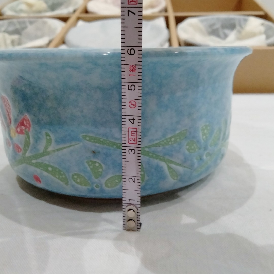 未使用】 蓋付き小鉢 5客セット 幸泉窯 フローラ つみつみセット 未使用】 蓋付き小鉢 5客セット 幸泉窯 フローラ つみつみセット