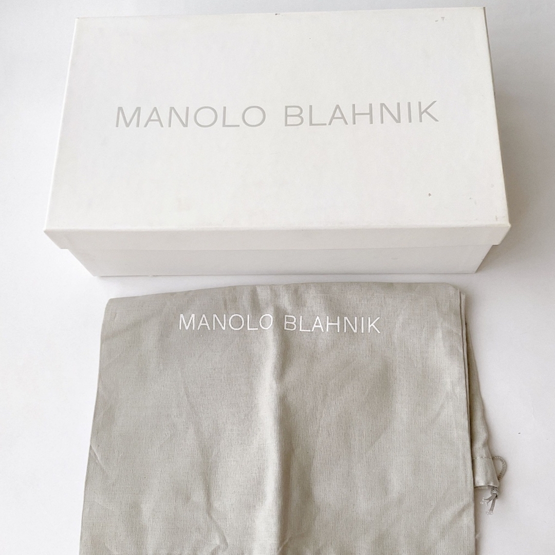 MANOLO BLAHNIK(マノロブラニク)の未使用◆フラットシューズ◆37 23.5cm ローファーマノロブラニクメイセール レディースの靴/シューズ(ローファー/革靴)の商品写真