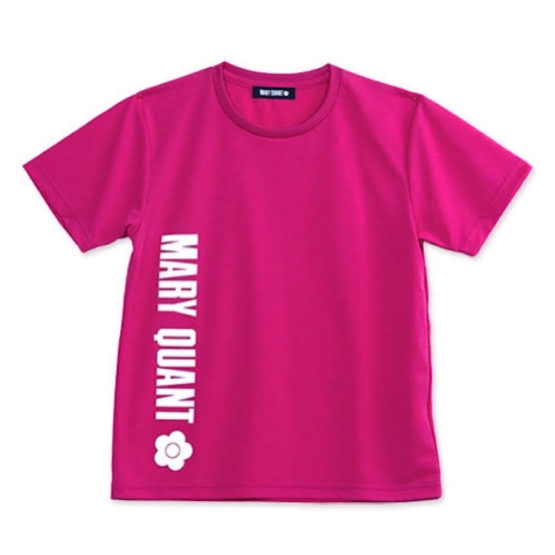 MARY QUANT(マリークワント)のマリークワント　ロゴドライタッチＴシャツ　ピンク　完売品 レディースのトップス(Tシャツ(半袖/袖なし))の商品写真