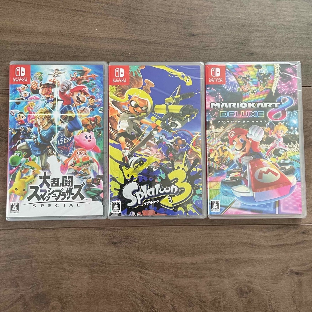 【美品】Nintendo Switchソフト3本セット！