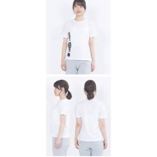 MARY QUANT - マリークワント ロゴドライタッチTシャツ MARY QUANT - マリークワント ロゴドライタッチTシャツ