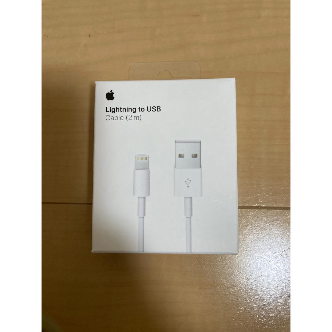 APPLE Lightning USBケーブル MD819AM/A スマホ/家電/カメラのスマホアクセサリー(その他)の商品写真