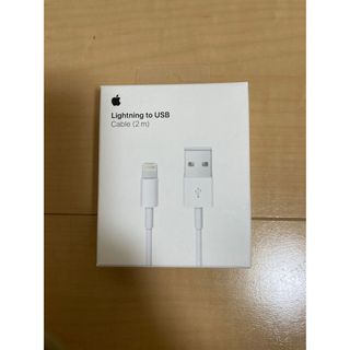 APPLE Lightning USBケーブル MD819AM/A(その他)