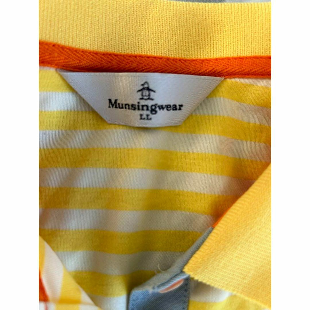 Munsingwear(マンシングウェア)のmunsingwear マンシングウェア　ワンピース　ゴルフウェア　黄色 レディースのワンピース(ミニワンピース)の商品写真
