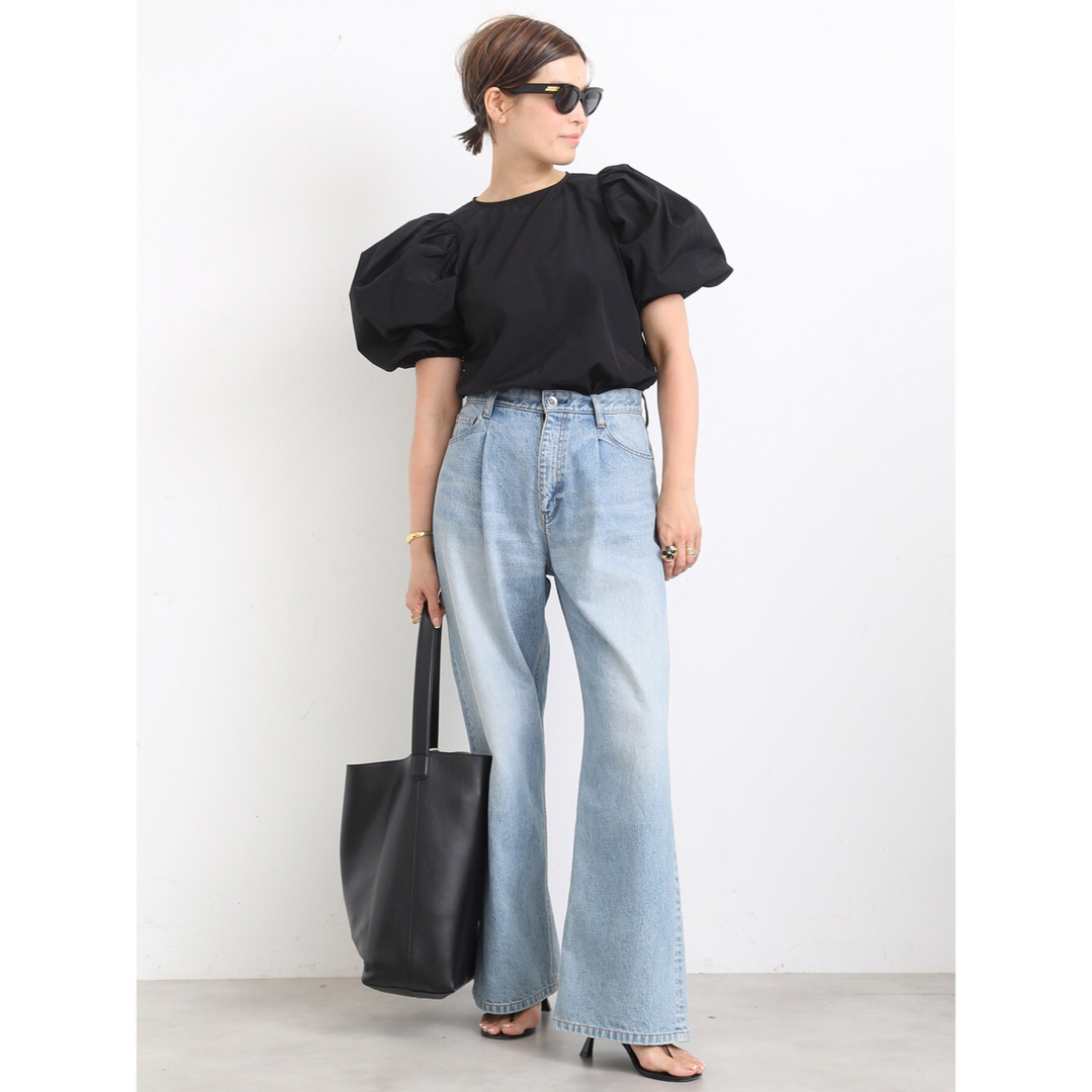 新品❤︎Deuxieme Classe☆追加 タックバギーデニム 38-