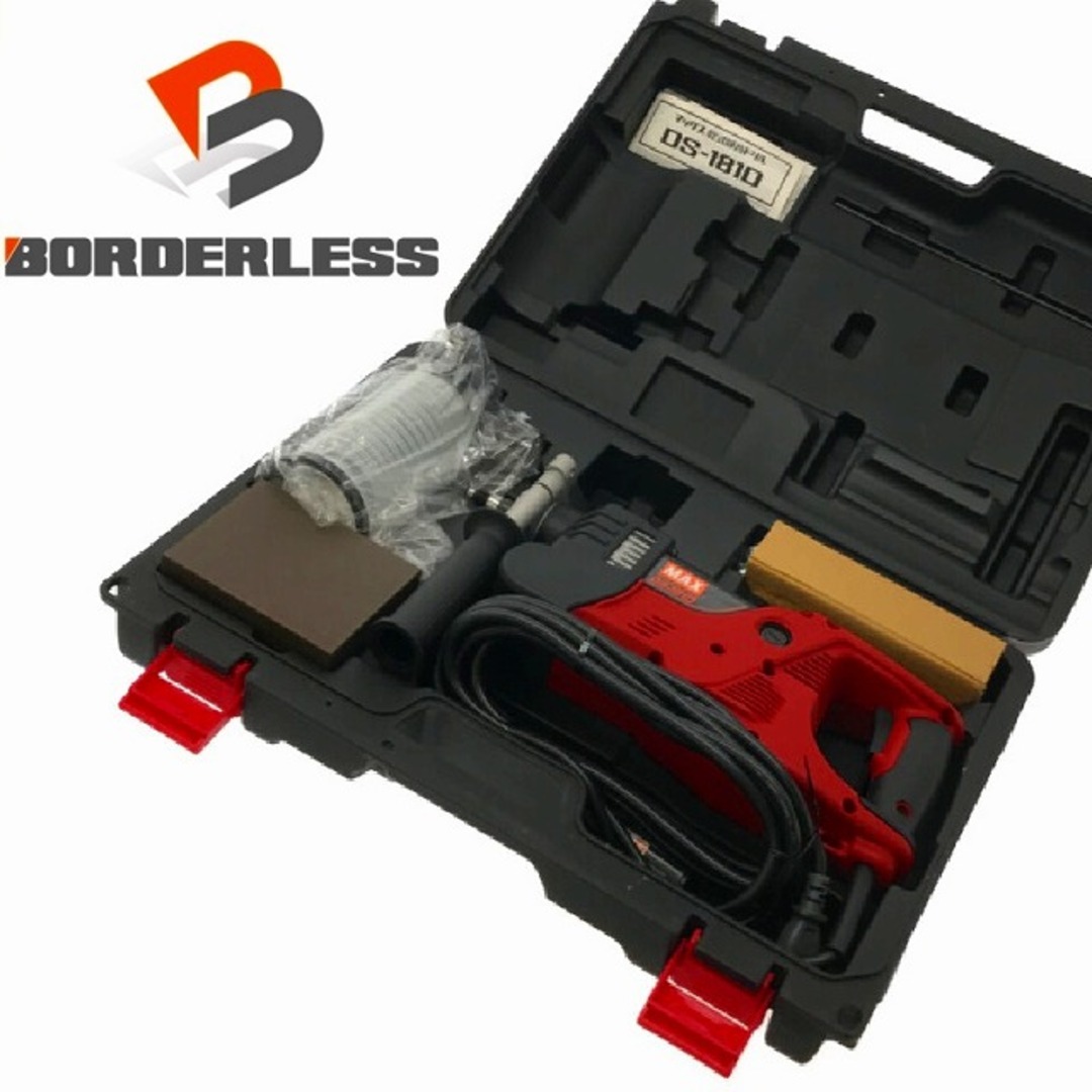 ☆美品☆ MAX マックス 100V 交流式乾式静音ドリル DS-181D 低騒音 ☆美品☆ MAX マックス 100V 交流式乾式静音ドリル DS-181D 低騒音