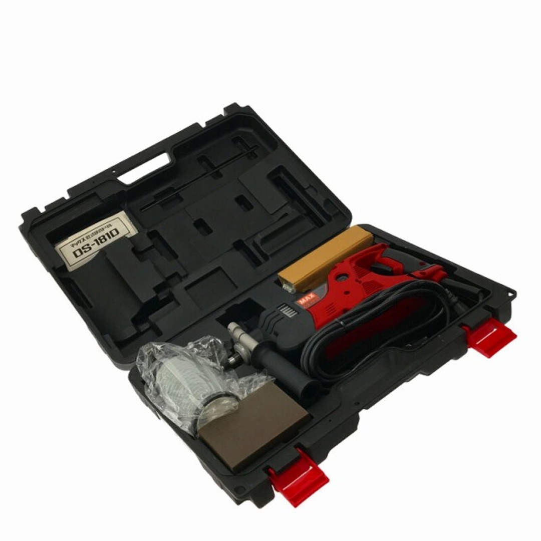 ☆美品☆ MAX マックス 100V 交流式乾式静音ドリル DS-181D 低 ☆美品☆ MAX マックス 100V 交流式乾式静音ドリル DS-181D 低