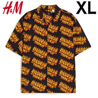 H&M - 新品 H&M × Netflix コラボ ストレンジャーシングス シャツ XLの ...