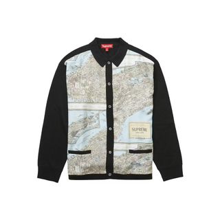 シュプリーム(Supreme)のSupreme Silk Map Cardigan(カーディガン)