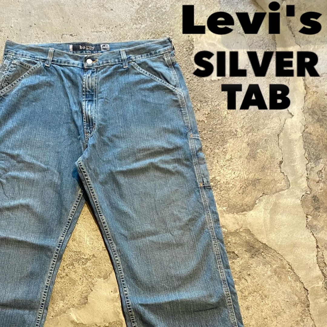 00´s Levi´s SILVER TAB デニム ペインターパンツ-