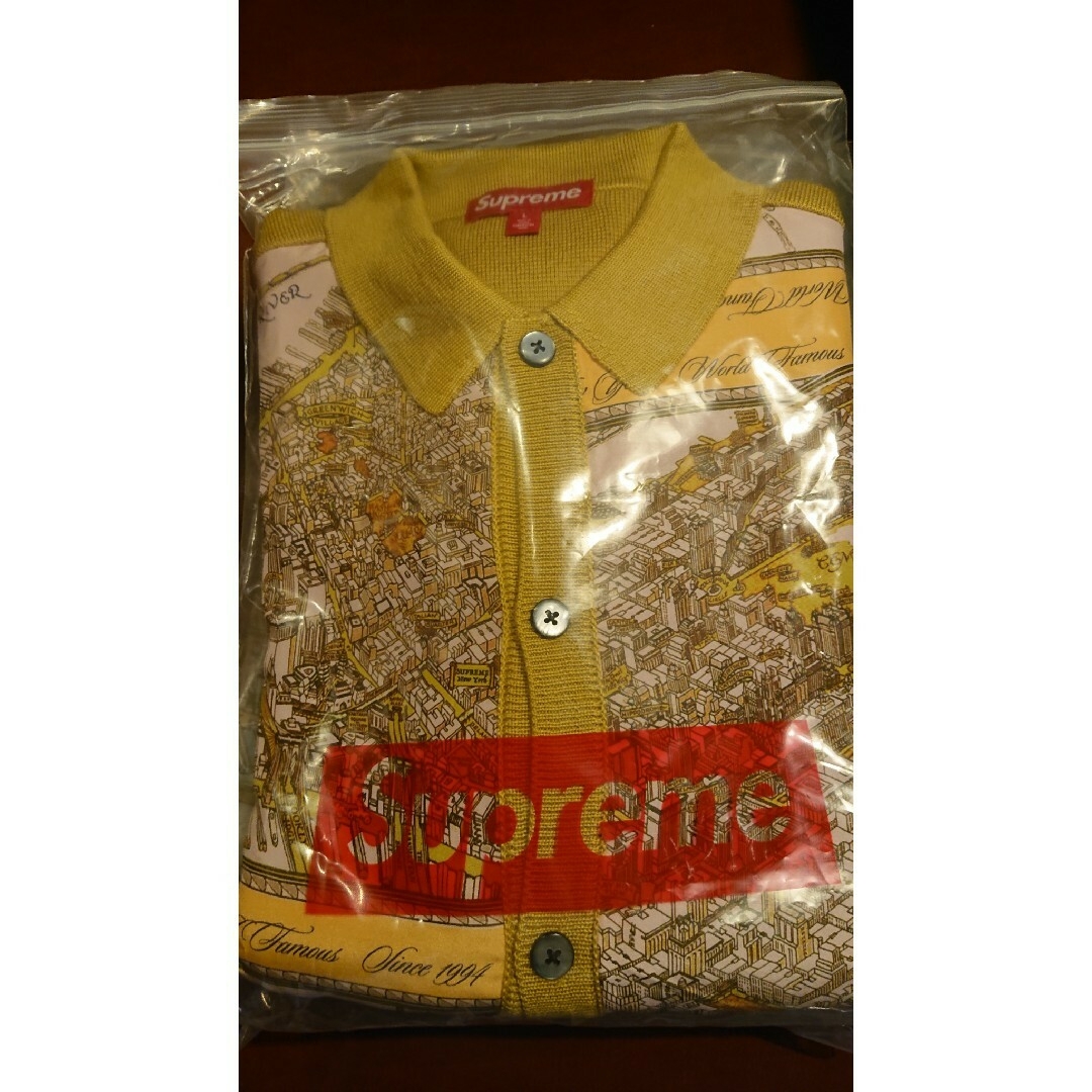 Supreme(シュプリーム)の新品未使用 Supreme Silk Map Cardigan カーディガン メンズのトップス(カーディガン)の商品写真