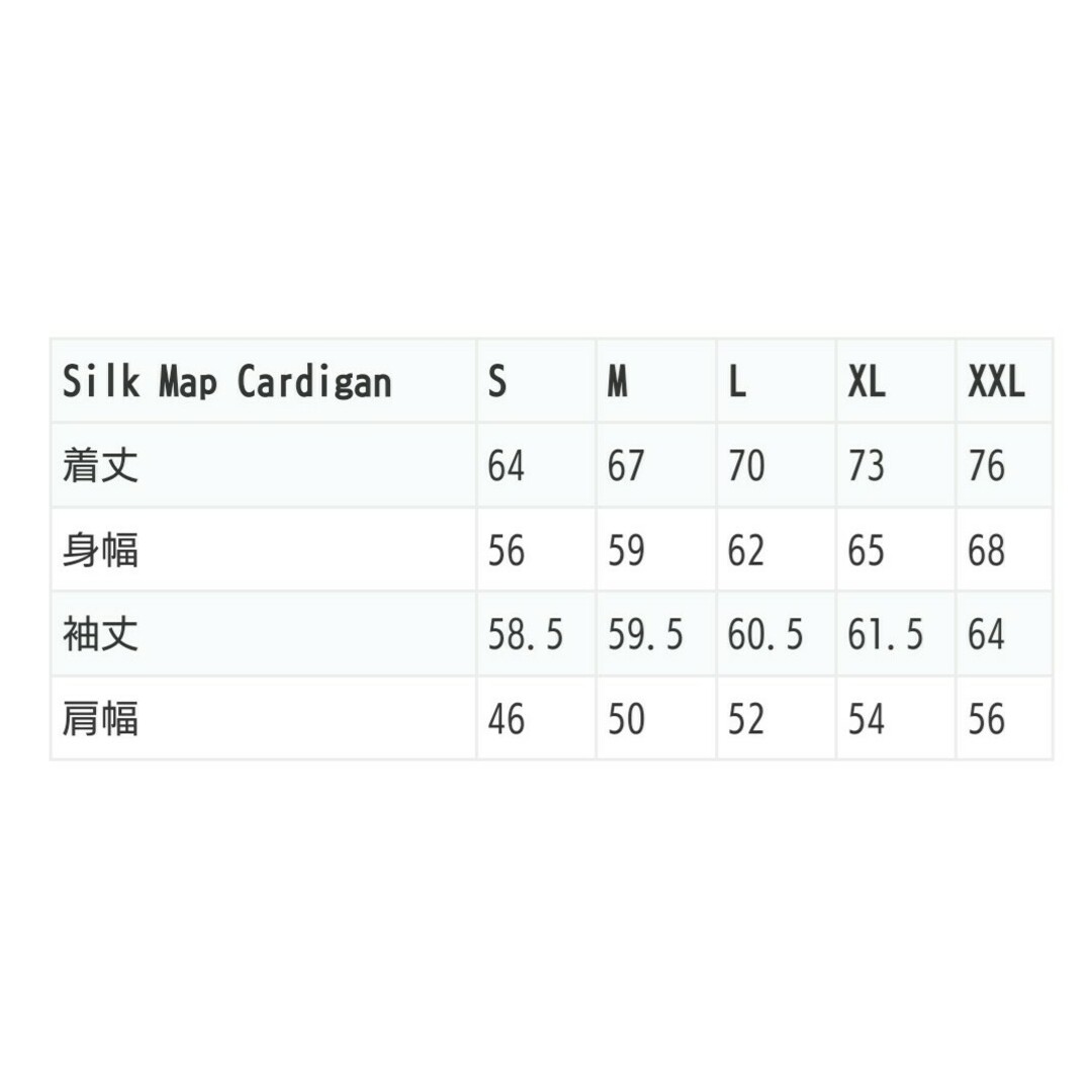 Mサイズ Supreme Silk Map Cardigan