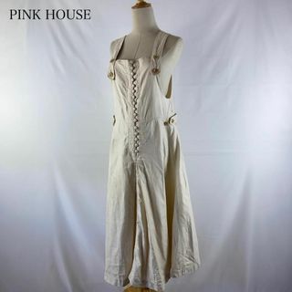 ピンクハウス(PINK HOUSE)のPINKHOUSE ジャンパースカート サロペット ワンピース(ロングワンピース/マキシワンピース)