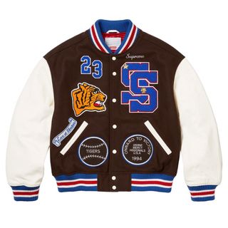 シュプリーム(Supreme)のSupreme TigerVarsity Jacket "Brown" Mサイズ(ブルゾン)