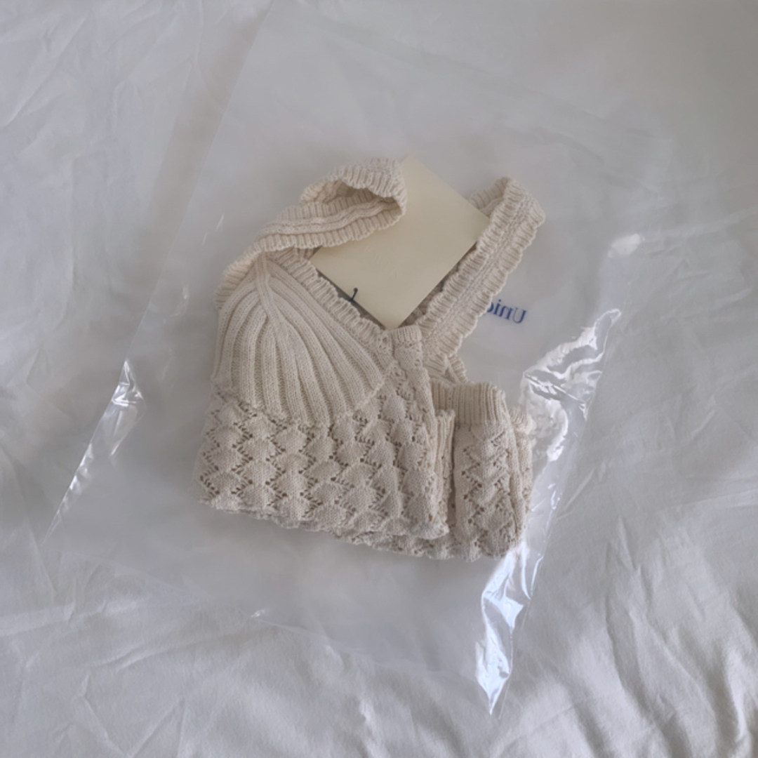 dholic(ディーホリック)のslowb ☆ mayoroka knit bistierビスチェ レディースのトップス(キャミソール)の商品写真