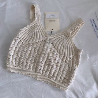 ディーホリック(dholic)のslowb ☆ mayoroka knit bistierビスチェ(キャミソール)