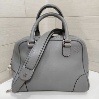 ロエベ(LOEWE)の正規品鑑定済　ロエベ　アマソナ　23　ショルダーバッグ　グレー　RJ84(ショルダーバッグ)