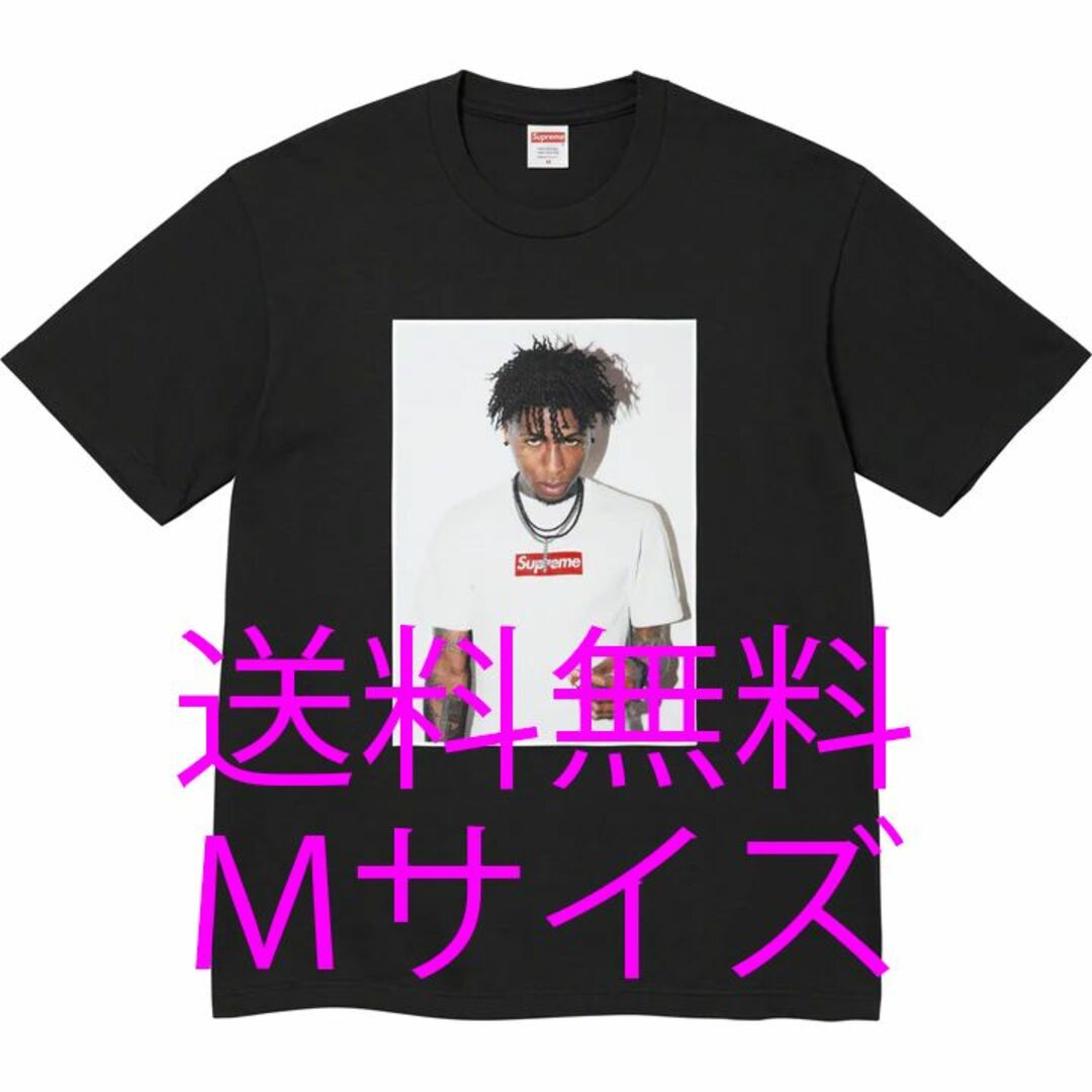 supreme NBA youngboy tee ネイビー　Mサイズ