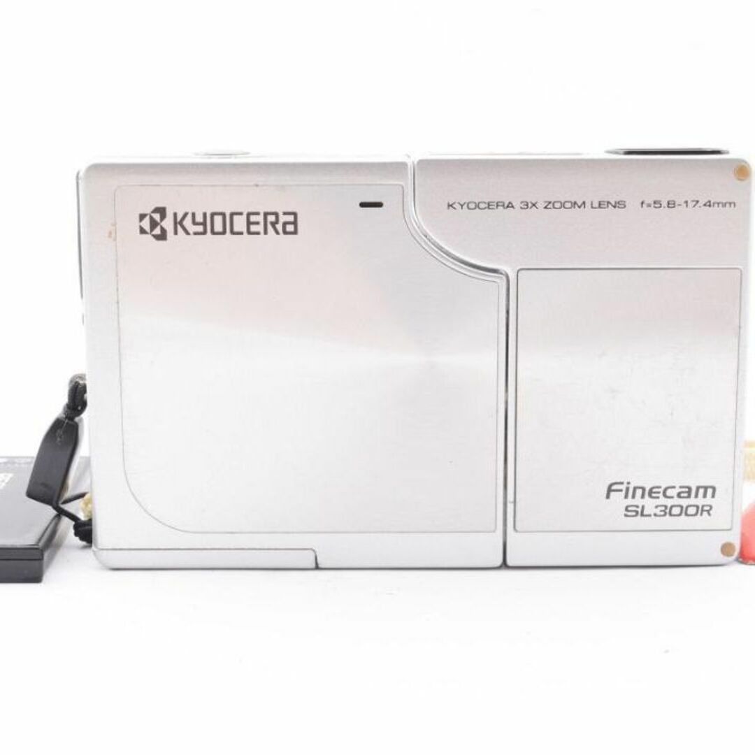 C3334】Kyocera Finecam SL300R デジタルカメラ - コンパクトデジタル