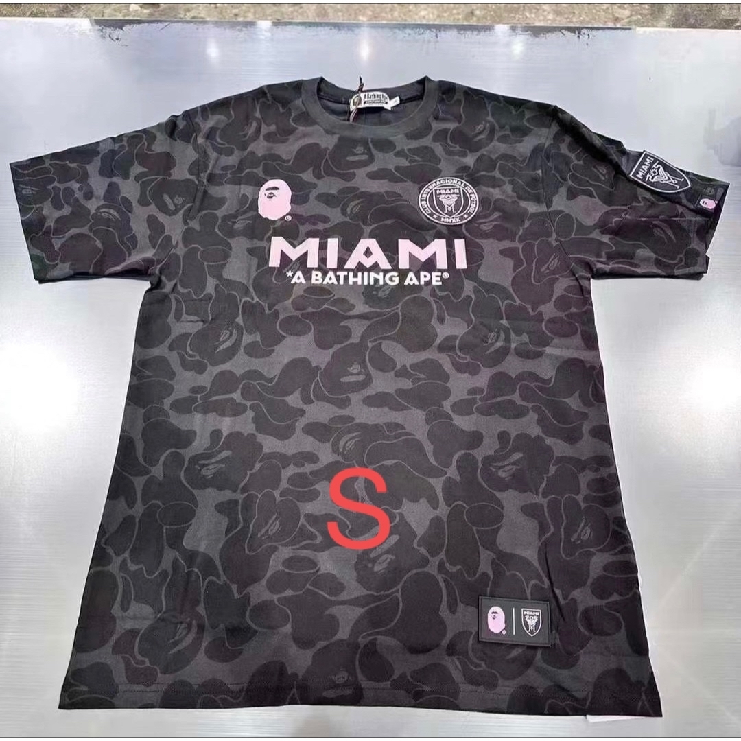 A BATHING APE x INTER MIAMI CF TEE S - Tシャツ/カットソー(半袖/袖なし)