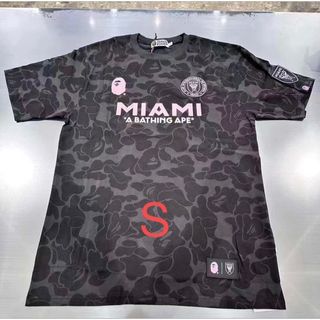 A BATHING APE x INTER MIAMI CF TEE Sの通販 by プン's shop｜ラクマ