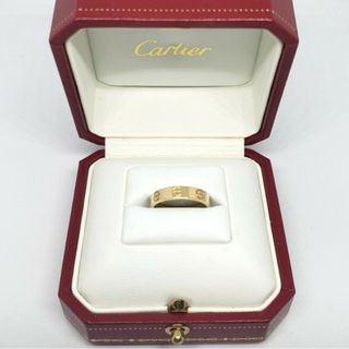 カルティエ(Cartier)のカルティエ ミニラブリング K18YG イエローゴールド 9号(リング(指輪))