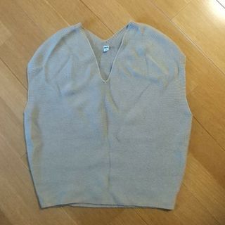 ユニクロ(UNIQLO)のユニクロ ニットベスト sizeS(ニット/セーター)