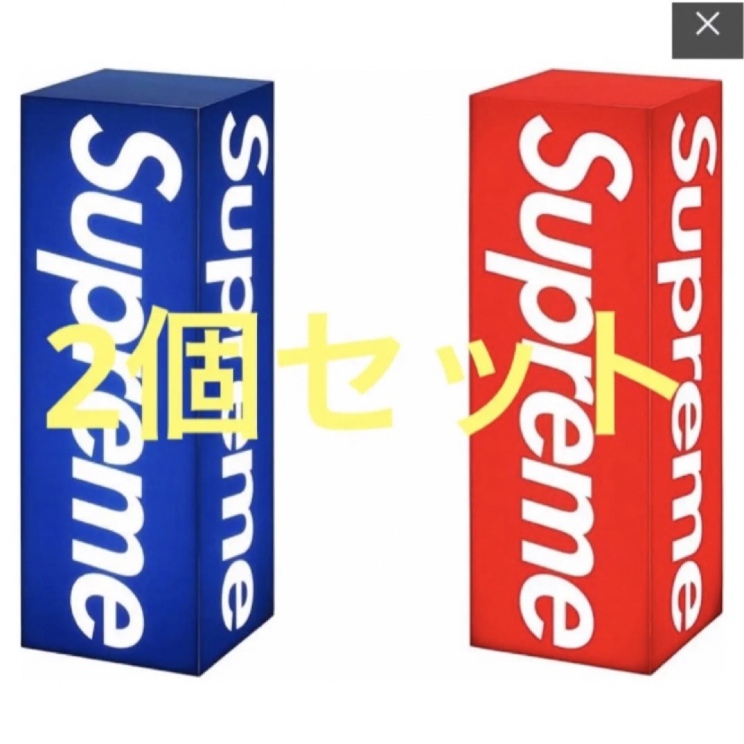 Supreme Box Logo Lamp red 新品