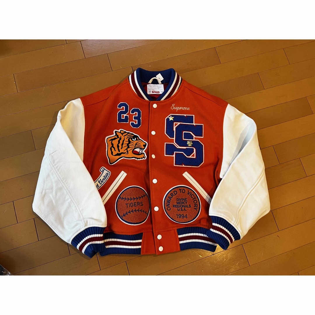Supreme - supreme varsity jacket シュプリーム ジャケット Sサイズの