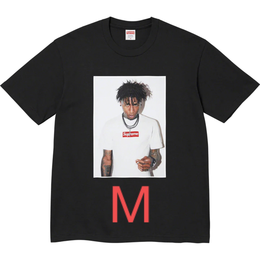 Supreme NBA Youngboy Tee Black 黒 - Tシャツ/カットソー(半袖/袖なし)