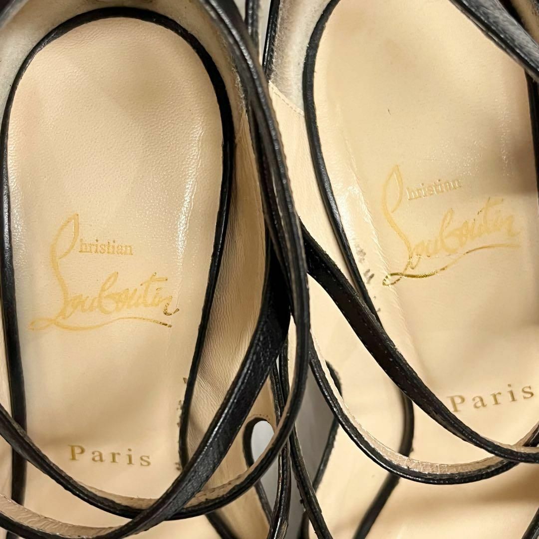 Christian Louboutin(クリスチャンルブタン)のクリスチャン・ルブタン　ハイヒールサンダル　サイズ35 レディースの靴/シューズ(サンダル)の商品写真