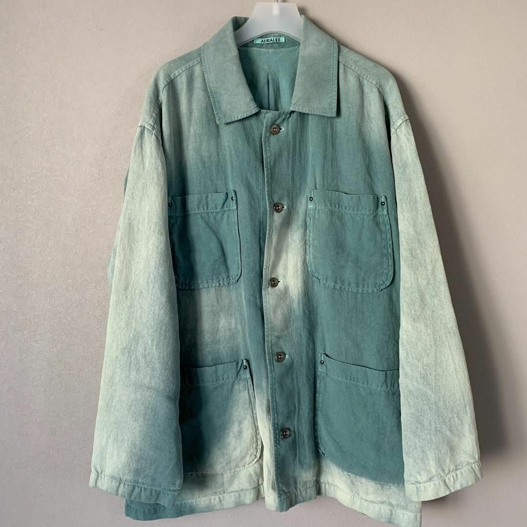 【常田大希着】AURALEE WASHI DUCK CANVAS BLOUSON