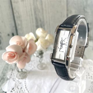 Yves Saint Laurent - 【電池交換済】Yves Saint Laurent シルバー