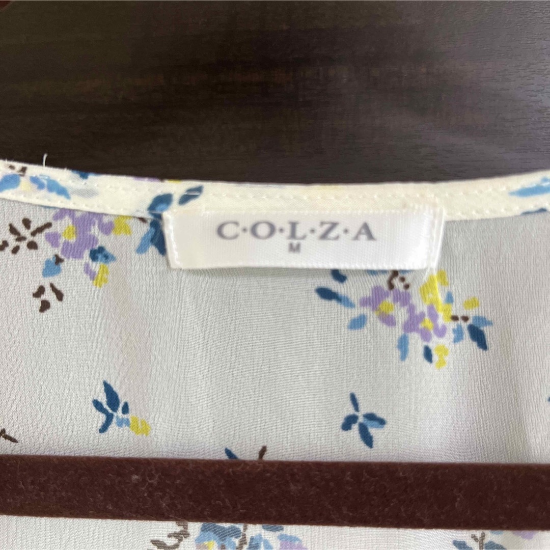 COLZA(コルザ)のコルザ  羽織り ワンピース M レディースのワンピース(ロングワンピース/マキシワンピース)の商品写真