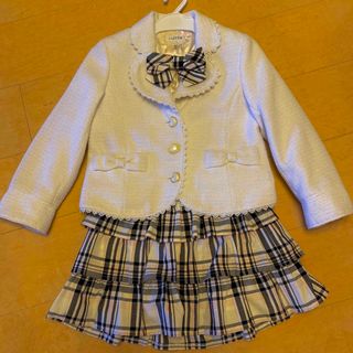 エニィファム ホワイト 子供 ドレス/フォーマル(女の子)の通販 100点
