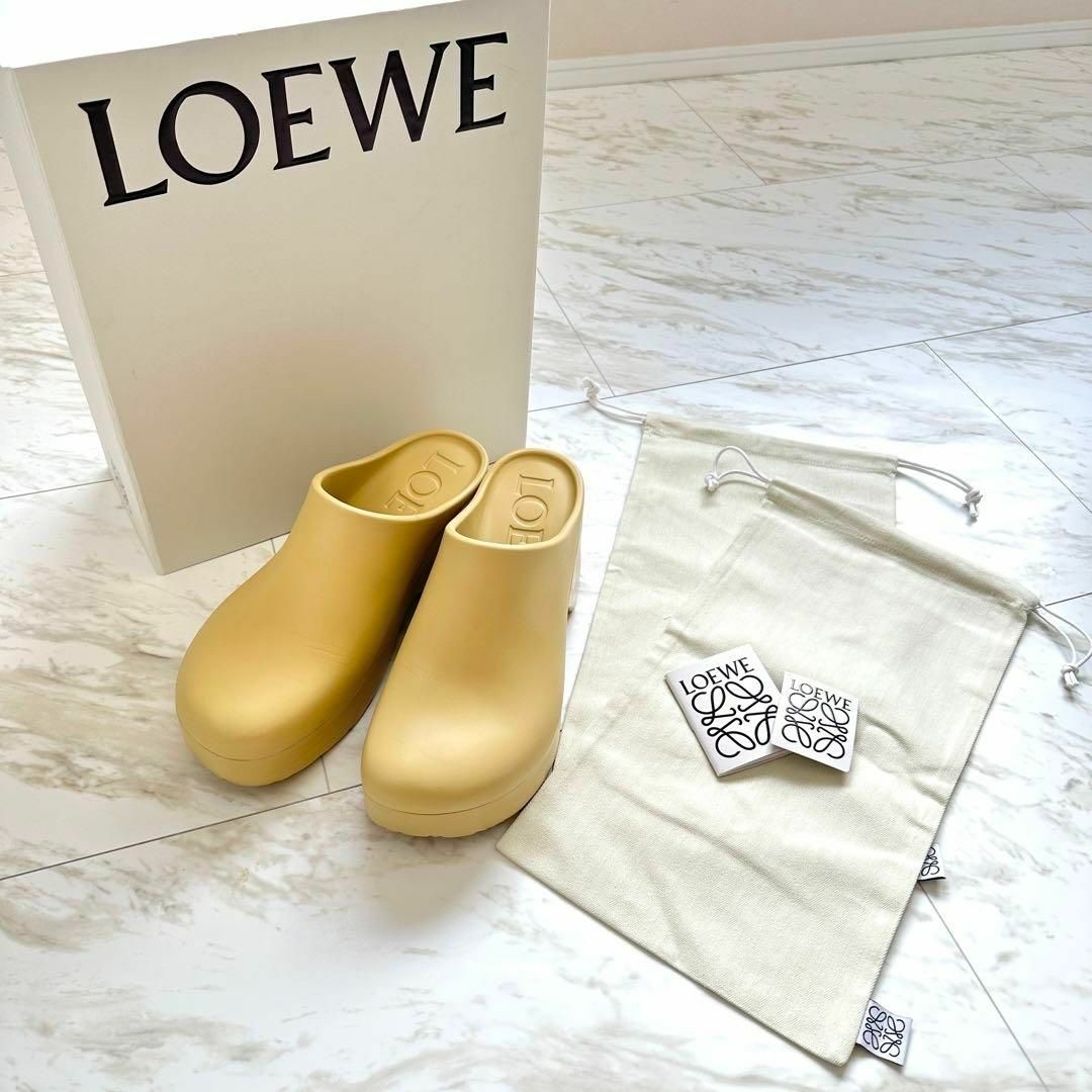 レディースLOEWE　ロエベ　テラ フォーム クロッグ　ライトフォームラバー　39　現行品