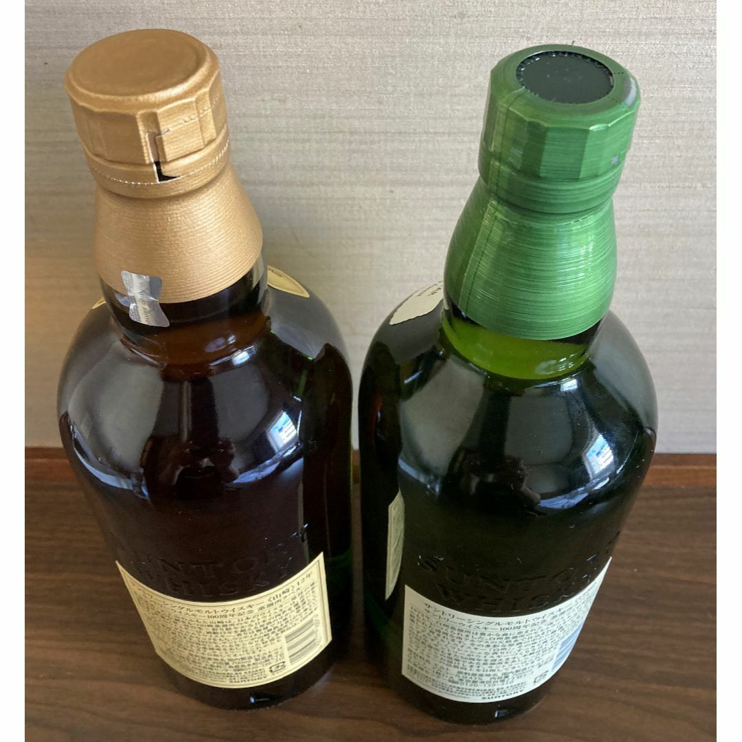 サントリー 山崎12年&白州(NV) 100周年 記念ラベル 各700ml サントリー 山崎12年&白州(NV) 100周年 記念ラベル 各700ml