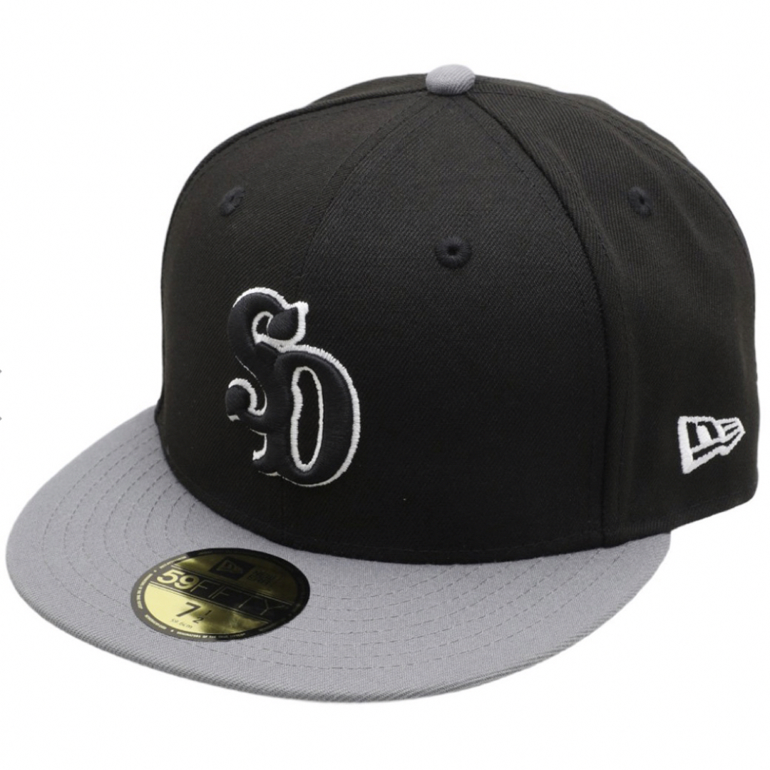 STANDARD CALIFORNIA(スタンダードカリフォルニア)の【未使用】NEW ERA×SD 59Fifty Logo Cap 7 1/2 メンズの帽子(キャップ)の商品写真