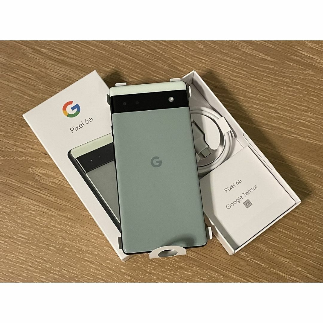 未使用 Google Pixel 6a 6GB/128GB セージ